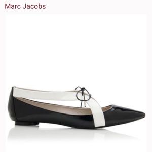Marc Jacobs Cut Out Pointy Toe Lace Up Oxfords, EU 36.5
